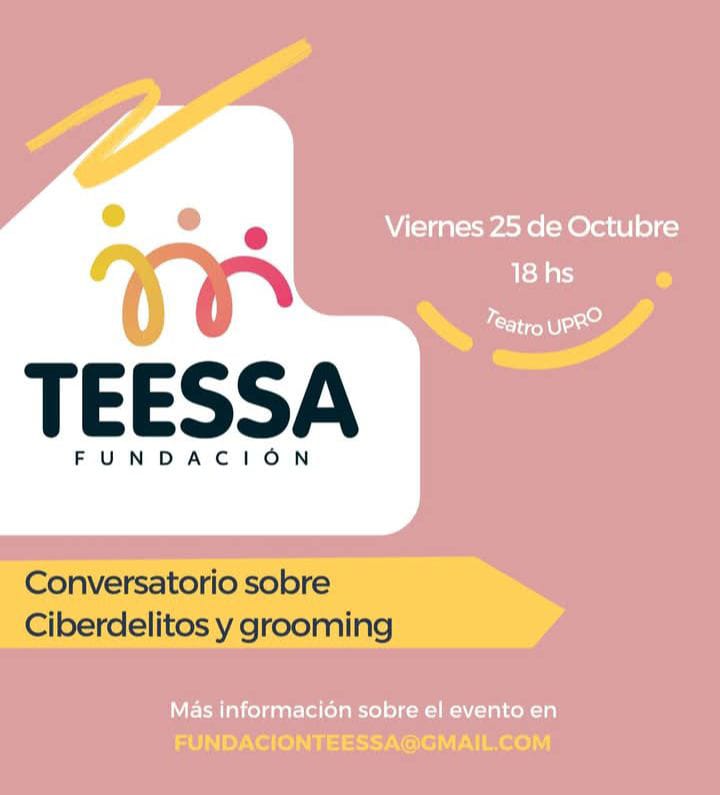 Conversatorio sobre ciberdelitos y grooming